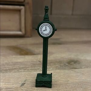 Vintage Dept 56 City Clock Tower Heritage Village Collection Metal Christmas